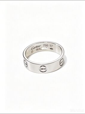 Cartier White Gold Love Ring